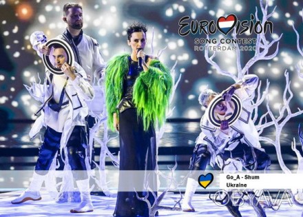 Выступление украинской группы Go_A в финале конкурса Евровидение 2021 с песней ". . фото 1