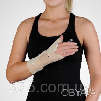 
Шина-бандаж для фіксації променево-зап'ясткового суглоба та першого пальця (лів. . фото 1