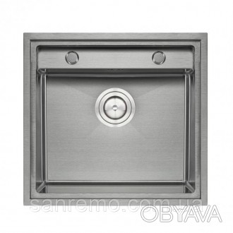 Кухонная мойка Q-tap, толщина металла 3.0/1.2 мм, изготовлена из высококачествен. . фото 1