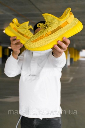 Кроссовки женские желтые Adidas Yeezy Boost 350 V2 
Стильные женские кроссовки А. . фото 8