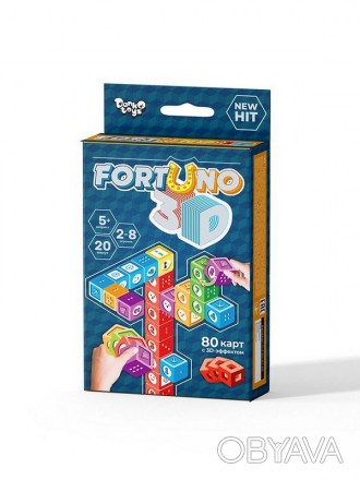 Гра міні FortUno 3D Рос Danko Toys G-F3D-01-01
 
FortUno 3D »- нова інтерпретаці. . фото 1