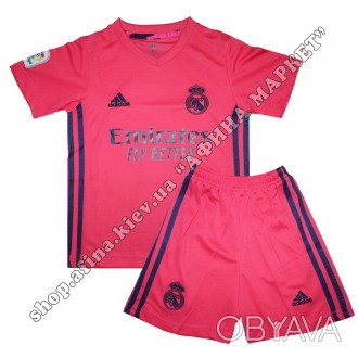 Футбольная форма Реал Мадрид для детей 2020-2021 выездная Adidas. Купить футболь. . фото 1