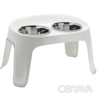 Столик с мисками для собак Moderna Skybar поможет оборудовать место для кормлени. . фото 1