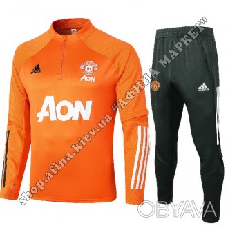 Купить футбольный костюм для мальчика Манчестер Юнайтед 2021 Adidas в Киеве. ☎Vi. . фото 1