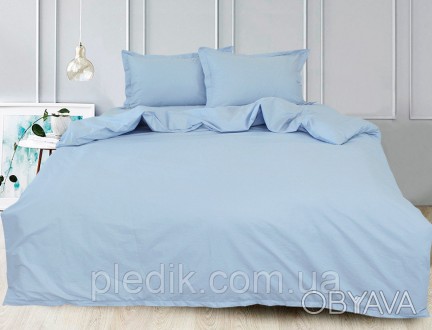 Евро комплект постельного белья Light Blue
Пододеяльник 200x220 см. на молнии
Пр. . фото 1