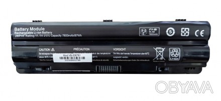Усиленная аккумуляторная батарея для ноутбука Dell J70W7 XPS 14 11.1V Black 7800. . фото 1