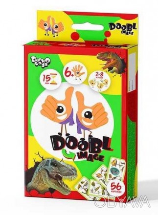 Настольная игра "DOOBL IMAGE DINO" арт. DBI-02-05
В колоде есть только две абсол. . фото 1