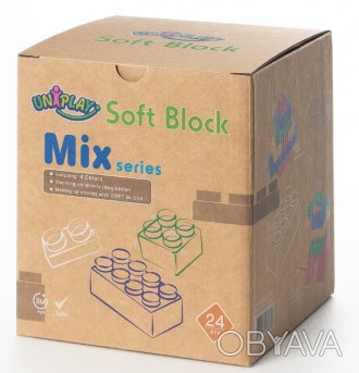 Mix Soft Block -Primary (24pcs). . фото 1