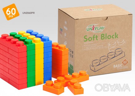 Soft Block -Primary (60pcs). . фото 1