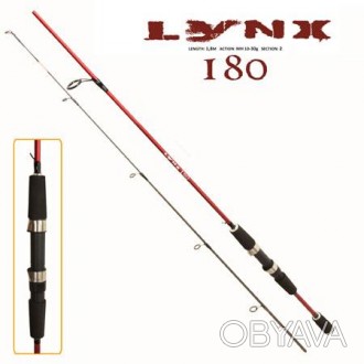 Спиннинг штекерный Lynx 1.8м 10-30г 2к FF23630 Состояние: Новое. . фото 1