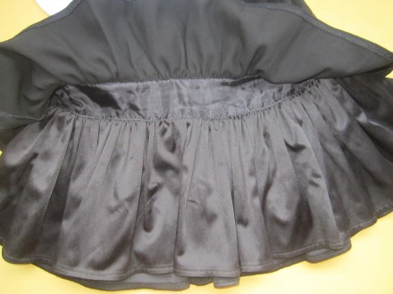 Черная  школьная  юбка, р.140 ,на 8-9 лет, Украина.
Состав - 63% полиэстер, 33 . . фото 4