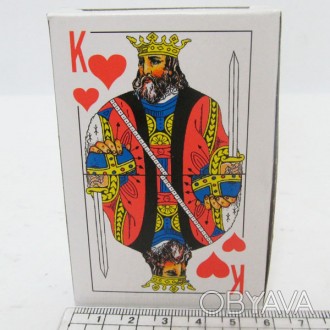  Товар на сайті >>>Карти гральні "Король" 54шт. Складська поставка 1-7 робочих д. . фото 1