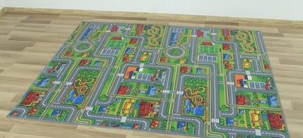 Дитячий килим дорога Напов №19 4, 2. Васильков. фото 1