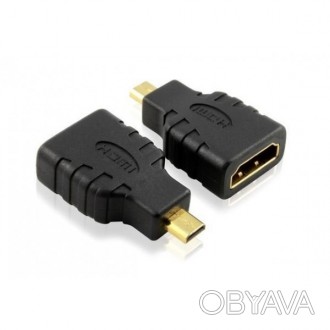 Переходник Atcom microHDMI(M)-HDMI
	Отличное качество изготовления
	Премиальный . . фото 1