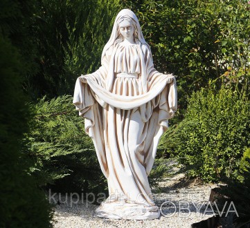 Покров – красивая садовая фигура Пресвятой Богородицы, которая берет под свой по. . фото 1