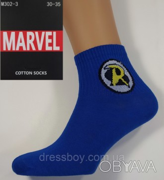 Яркие модные носки "Marvel" . Демисезонная модель отличного качества по доступны. . фото 1