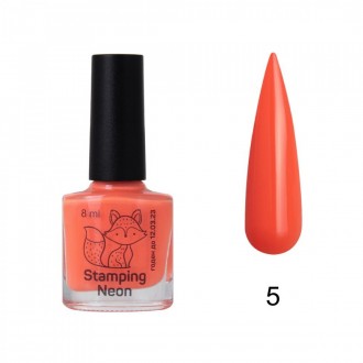 Лак для стемпинга неоновый Saga Professional Neon Stamping №5. Никополь. фото 1 Лак для стемпинга неоновый Saga Professional Neon Stamping №5. Никополь. фото 1