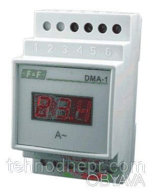 Цифровой индикатор тока DMA-1 True RMS Однофазный.
 Цифровой индикатор тока для . . фото 1