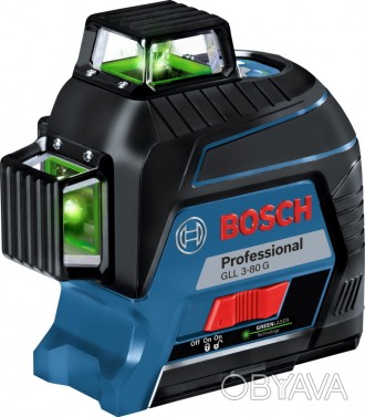 Основні переваги Bosch GLL 3-80 G Professional:
	3 роки - повна гарантія на весь. . фото 1