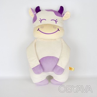 Символ року 2021 - іграшка-подушка корова Хлоя для ігор і сну від Kidsqo м'я. . фото 1