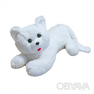 М'яка іграшка кіт Перс білий від українського виробника Золушка м'який к. . фото 1
