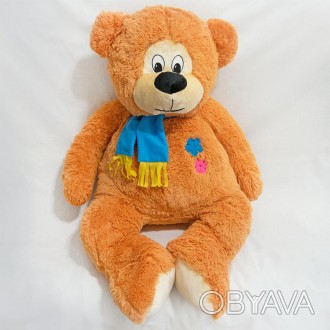 М'яка іграшка Ведмідь Клишоногий великий коричневий від українського виробни. . фото 1