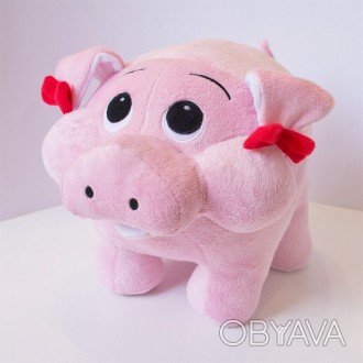 М'яка іграшка Свинка Хрюня від українського виробника Золушка Хрюшка - м&#39. . фото 1
