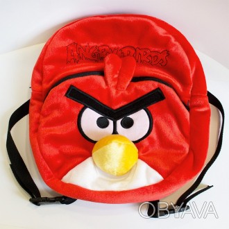 Рюкзак дитячий Angry birds птах Ред від виробника Weber Toys рюкзак птах пошитий. . фото 1