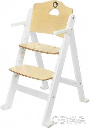 Стульчик для кормления 
Lionelo FLORIS WHITE
Прочная конструкция кресла Floris с. . фото 1