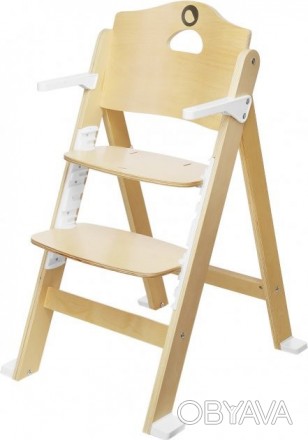 Стульчик для кормления 
Lionelo FLORIS NATURAL WHITE
Прочная конструкция кресла . . фото 1