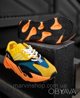 Кроссовки мужские оранжевые Adidas Yeezy Boost 700 Sun V1 
Эта расцветка явный л. . фото 1
