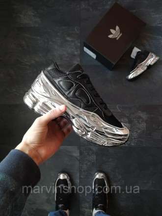 Кроссовки женские черно-серые Adidas Raf Simons Ozweego (00386). Київ. фото 1 Кроссовки женские черно-серые Adidas Raf Simons Ozweego (00386). Київ. фото 1