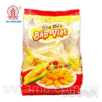 Вьетнамские конфеты «Кукурузка» имеют необычный сладковатый вкус и мягкую, немно. . фото 1