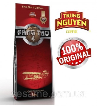 Вьетнамский кофе молотый Sang Tao №4 Trung Nguen 340г. Харьков. фото 1 Вьетнамский кофе молотый Sang Tao №4 Trung Nguen 340г. Харьков. фото 1