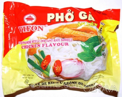Рисовая лапша быстрого приготовления (курица) VIFON PHO GA 65гр (Вьетнам)
Класси. . фото 1