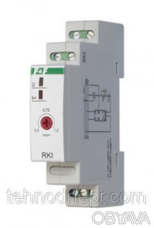 Призначення: реле RKI призначене для контролю опору ізоляції в обмотках електрод. . фото 1
