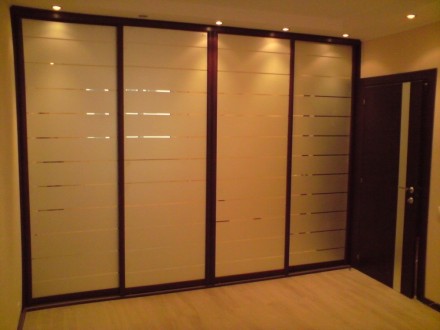 Фабрика мебели в Запорожье предлагает алюминиевые  раздвижные  системы для шкафо. . фото 2