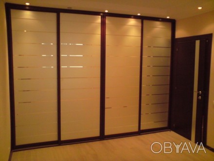 Фабрика мебели в Запорожье предлагает алюминиевые  раздвижные  системы для шкафо. . фото 1