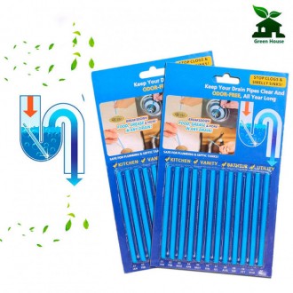 Дренажные палочки Sani Sticks - палочки для очистки водопроводных труб от засоро. . фото 7