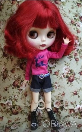 Хочу представити Вам ляльку Айсі сестра Блайз на тілі азон ICY doll. Лялька на ш. . фото 1