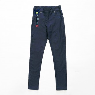 Легінси SmileTime утеплені дитячі Classic Jeans, джинс
Утеплені штани для дівчин. . фото 2