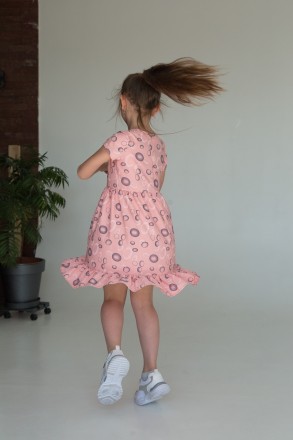 Сукня дитяча SmileTime для дівчинки Bubbles, рожеве
Легке, літнє плаття для дівч. . фото 4