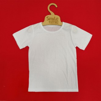 Футболка SmileTime базова Basic Sport, біла
Дитячі білі футболки невід'ємна част. . фото 2