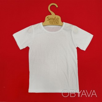 Футболка SmileTime базова Basic Sport, біла
Дитячі білі футболки невід'ємна част. . фото 1