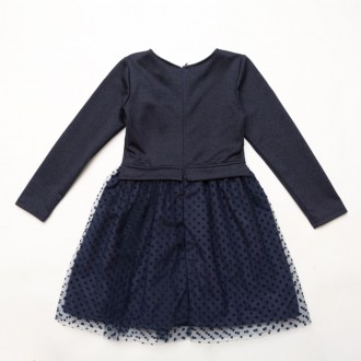 Сукня SmileTime дитяча Mary, темно-синє
Нарядне плаття для дівчаток з мерехтливо. . фото 4
