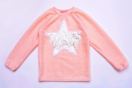 Светр для дівчинки ошатний SmileTime Golden Star, персик. Запорожье. фото 1 Светр для дівчинки ошатний SmileTime Golden Star, персик. Запорожье. фото 1