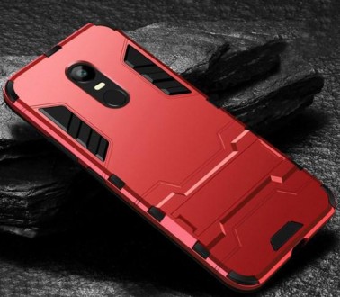 Чохол для ксіаомі Xiaomi Redmi 4X, червоний накладка з підставкою посилений. Суми. фото 1 Чохол для ксіаомі Xiaomi Redmi 4X, червоний накладка з підставкою посилений. Суми. фото 1
