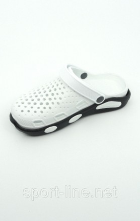  Кроксы белые . 
Обувь производится по особой технологии вспенивания из современ. . фото 5