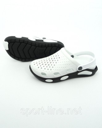  Кроксы белые . 
Обувь производится по особой технологии вспенивания из современ. . фото 9