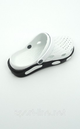  Кроксы белые . 
Обувь производится по особой технологии вспенивания из современ. . фото 4